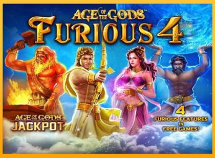 Age of the Gods Furious Four lošimo automatas už pinigus