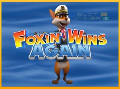 Foxin Wins Again lošimo automatas už pinigus