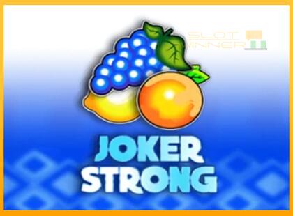 Joker Strong lošimo automatas už pinigus