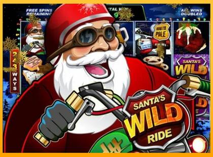 Santas Wild Ride lošimo automatas už pinigus