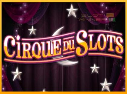 Cirque du Slots lošimo automatas už pinigus