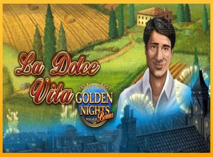 La Dolce Vita Golden Nights lošimo automatas už pinigus