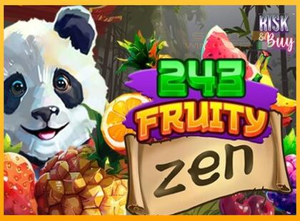 243 Fruity Zen lošimo automatas už pinigus