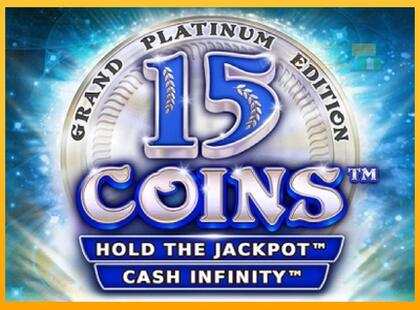 15 Coins Grand Platinum Edition lošimo automatas už pinigus