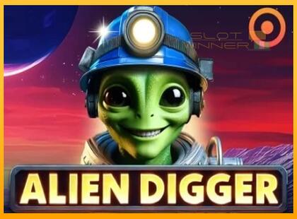 Alien Digger lošimo automatas už pinigus