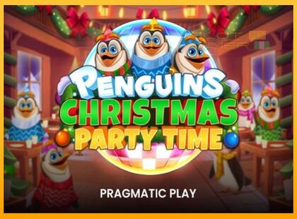 Penguins Christmas Party Time lošimo automatas už pinigus