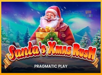 Santas Xmas Rush lošimo automatas už pinigus