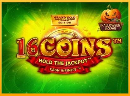 16 Coins Grand Gold Edition Halloween Jackpots lošimo automatas už pinigus