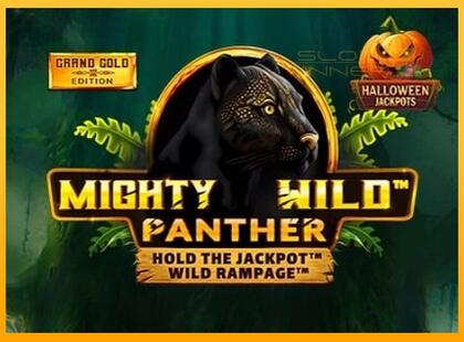 Mighty Wild: Panther Grand Gold Edition Halloween Jackpots lošimo automatas už pinigus