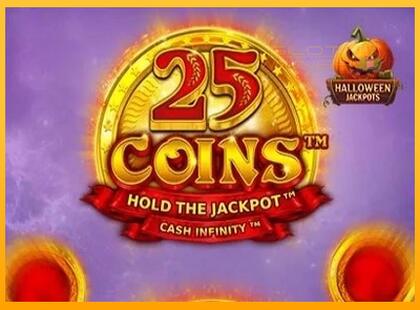 25 Coins Halloween Jackpots lošimo automatas už pinigus