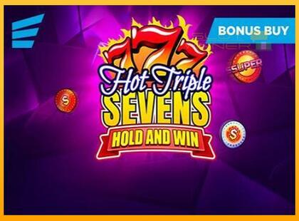 Hot Triple Sevens Hold & Win lošimo automatas už pinigus