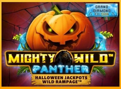 Mighty Wild: Panther Grand Diamond Edition Halloween Jackpots lošimo automatas už pinigus