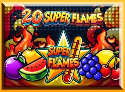 20 Super Flames lošimo automatas už pinigus