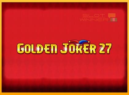 Golden Joker 27 Hold & Win lošimo automatas už pinigus