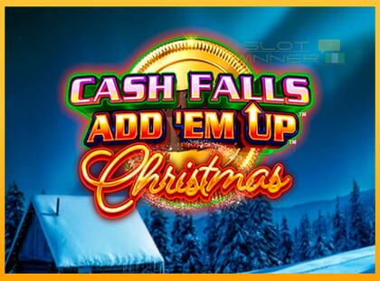 Cash Falls: Add Em Up Christmas lošimo automatas už pinigus