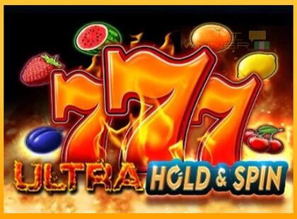 Ultra Hold & Spin lošimo automatas už pinigus