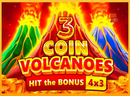 3 Coin Volcanoes lošimo automatas už pinigus