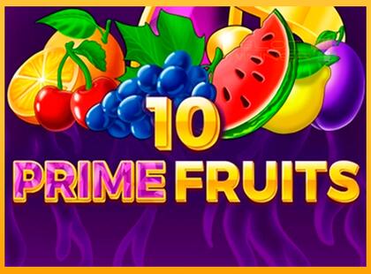 10 Prime Fruits lošimo automatas už pinigus