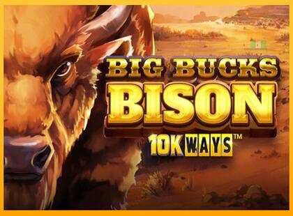 Big Bucks Bison 10K Ways lošimo automatas už pinigus