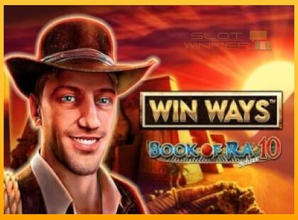 Book of Ra Deluxe 10 Win Ways lošimo automatas už pinigus