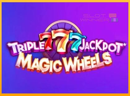 Triple 777 Jackpot Magic Wheels lošimo automatas už pinigus