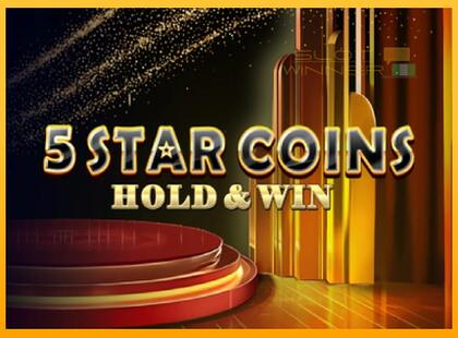 5 Star Coins: Hold & Win lošimo automatas už pinigus