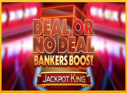 Deal or No Deal Bankers Boost Jackpot King lošimo automatas už pinigus