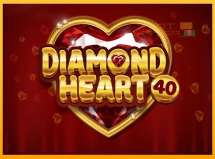 Diamond Heart 40 lošimo automatas už pinigus