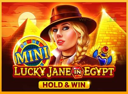 Lucky Jane in Egypt Hold & Win lošimo automatas už pinigus