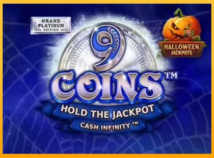 9 Coins Grand Platinum Edition Halloween Jackpot lošimo automatas už pinigus