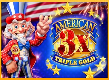 American Triple Gold lošimo automatas už pinigus