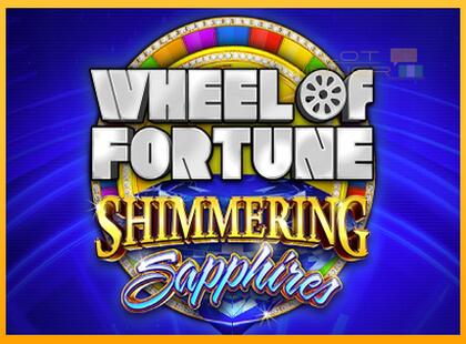 Wheel of Fortune Shimmering Sapphires lošimo automatas už pinigus