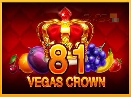 81 Vegas Crown lošimo automatas už pinigus