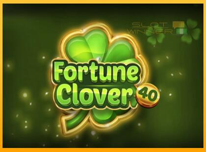 Fortune Clover 40 lošimo automatas už pinigus