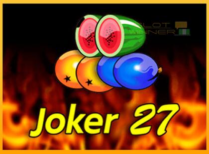 Joker 27 lošimo automatas už pinigus