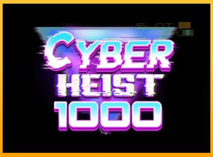 Cyber Heist 1000 lošimo automatas už pinigus