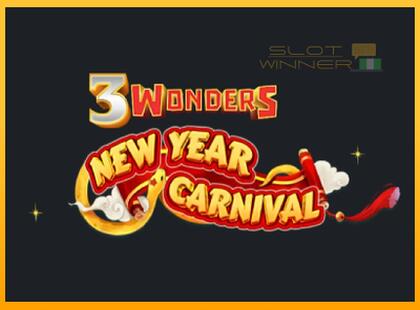 3 Wonders New Year Carnival lošimo automatas už pinigus