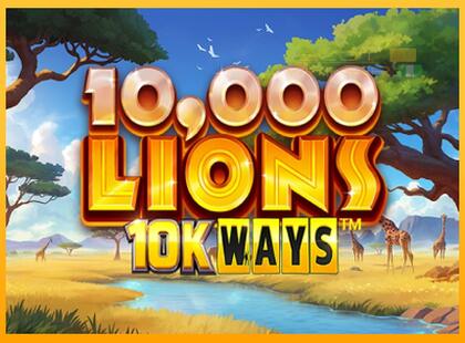 10,000 Lions 10K Ways lošimo automatas už pinigus