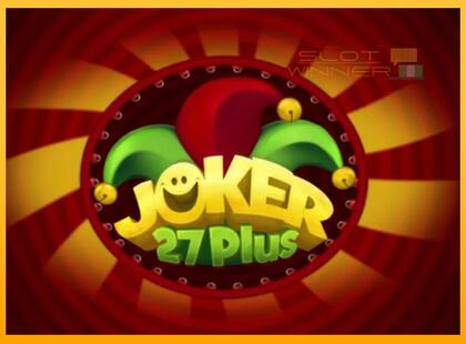 Joker 27 Plus lošimo automatas už pinigus