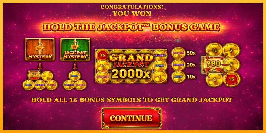 15 Coins Grand Gold Edition Halloween Jackpot lošimo automatas už pinigus, paveikslėlį 3