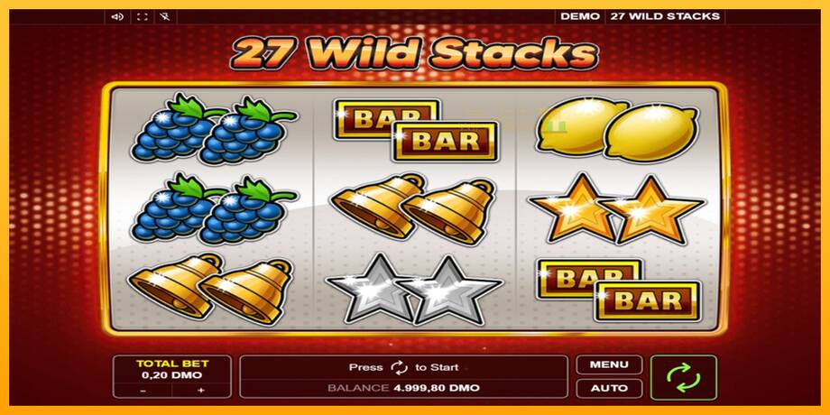 27 Wild Stacks lošimo automatas už pinigus, paveikslėlį 1