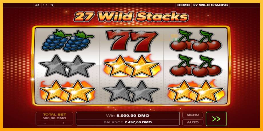 27 Wild Stacks lošimo automatas už pinigus, paveikslėlį 2