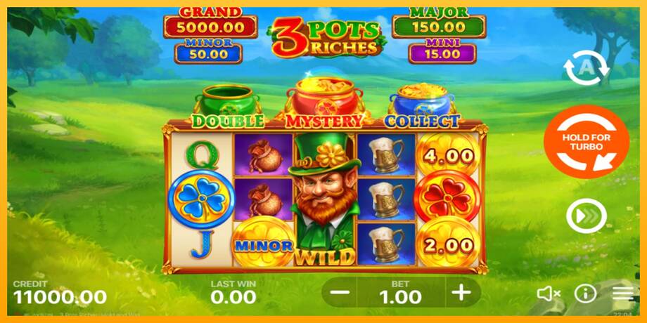 3 Pots Riches: Hold and Win lošimo automatas už pinigus, paveikslėlį 1