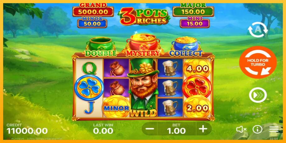 3 Pots Riches: Hold and Win lošimo automatas už pinigus, paveikslėlį 2