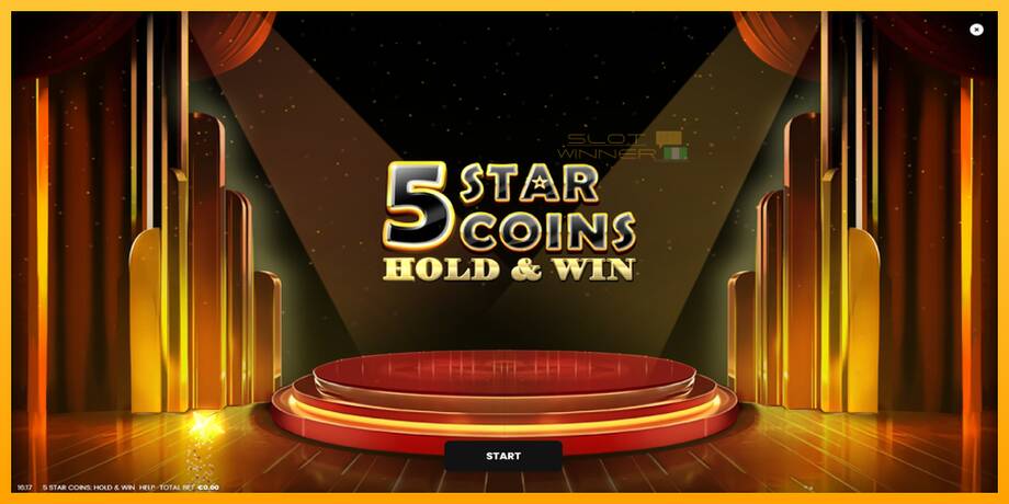 5 Star Coins: Hold & Win lošimo automatas už pinigus, paveikslėlį 1