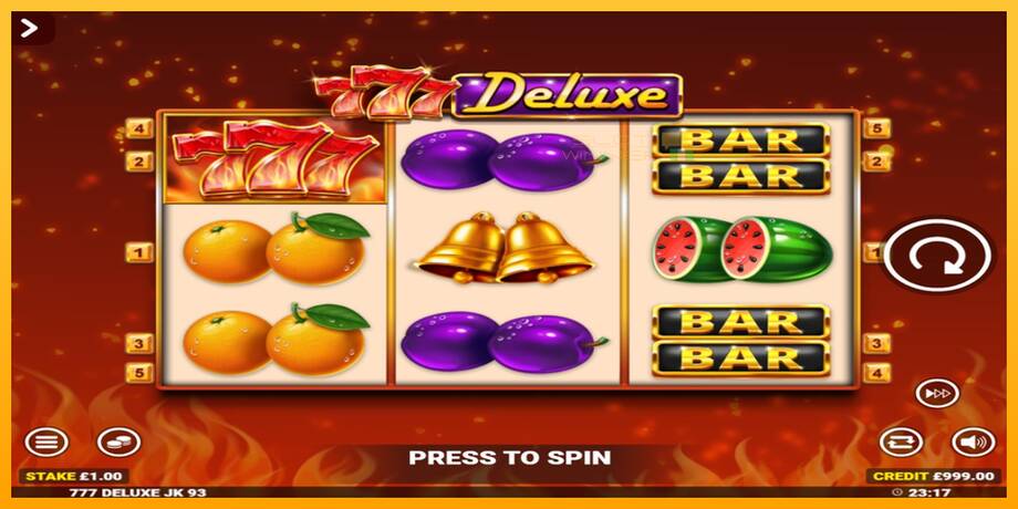 777 Deluxe Jackpot King lošimo automatas už pinigus, paveikslėlį 2