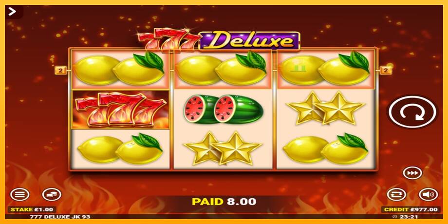 777 Deluxe Jackpot King lošimo automatas už pinigus, paveikslėlį 3