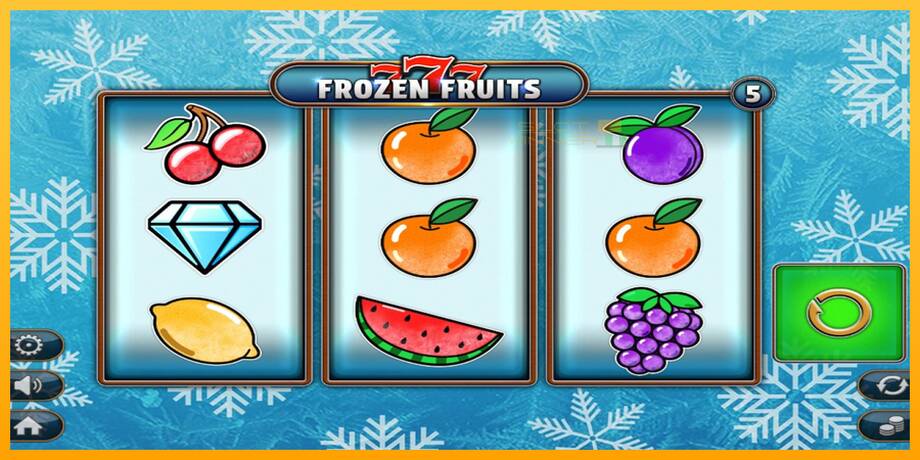 777 Frozen Fruits lošimo automatas už pinigus, paveikslėlį 1