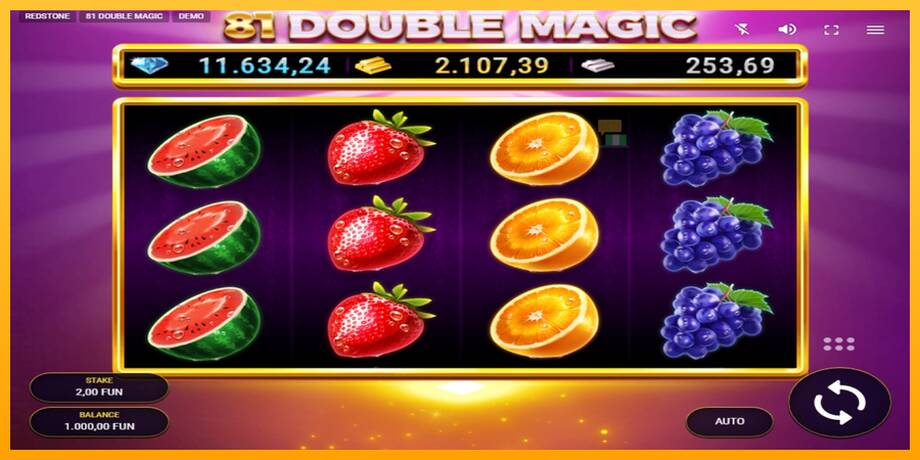 81 Double Magic lošimo automatas už pinigus, paveikslėlį 1