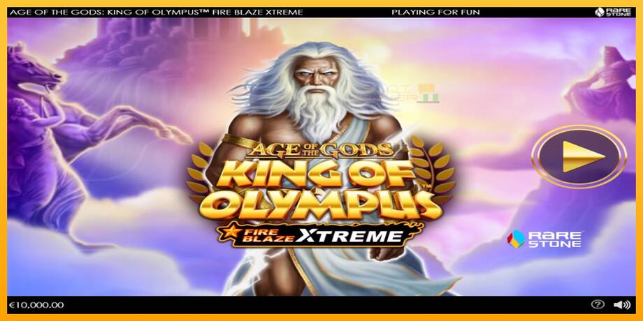 Age of the Gods: King of Olympus Fire Blaze Xtreme lošimo automatas už pinigus, paveikslėlį 1